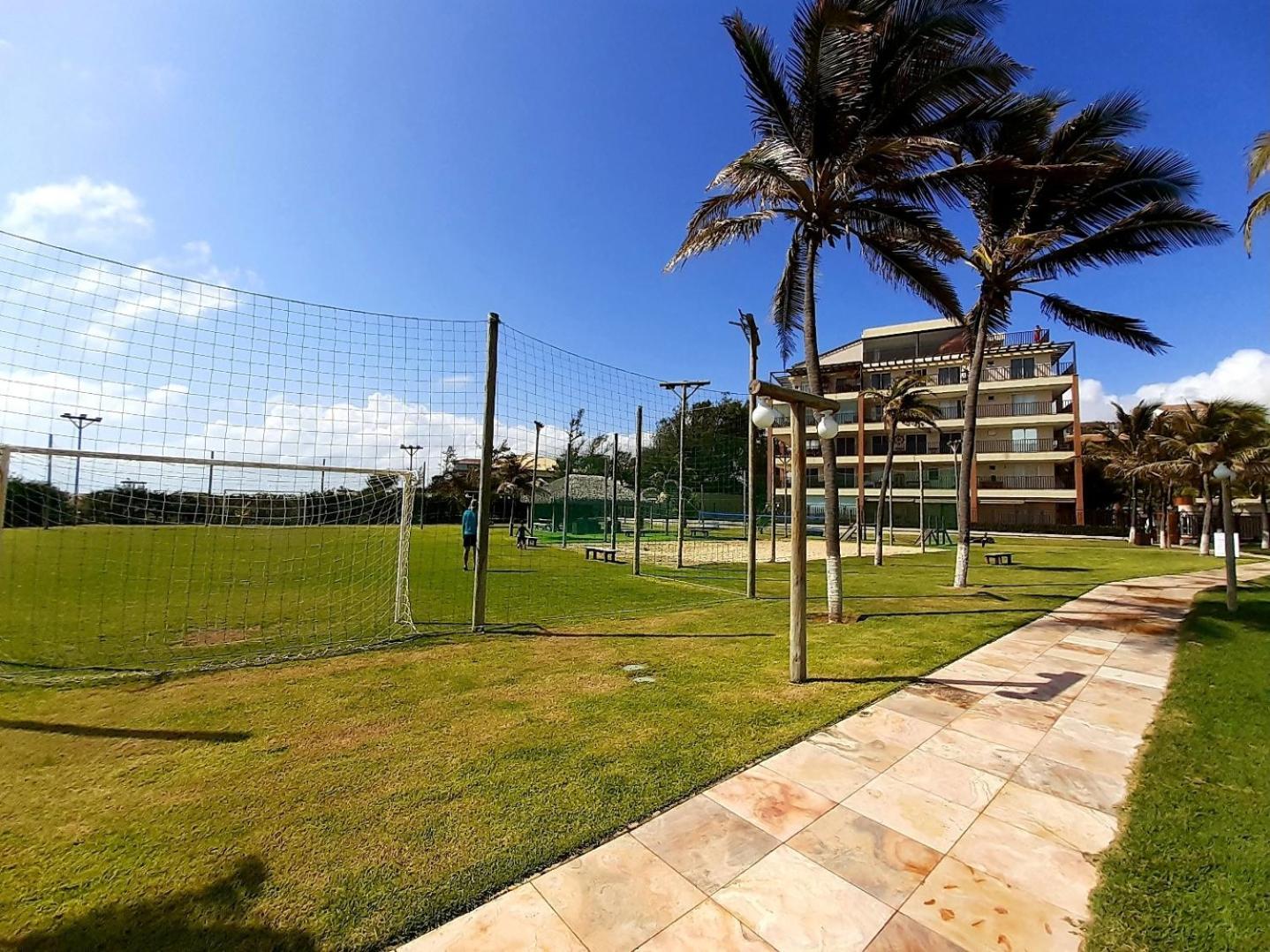 Beach Living - Porto Das Dunas - Ap Terreo 300M Beach Park Pe Na Areia Акуираз Екстериор снимка