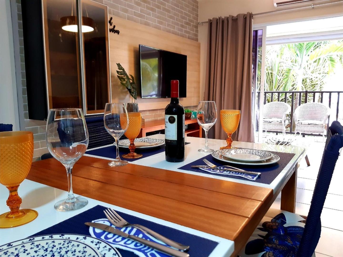 Beach Living - Porto Das Dunas - Ap Terreo 300M Beach Park Pe Na Areia Акуираз Екстериор снимка